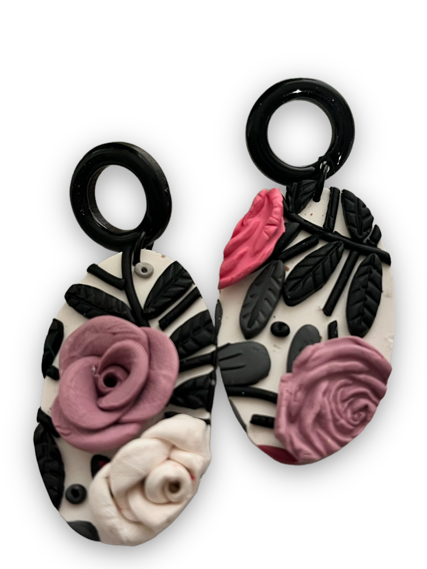 Flamingo floral EARRINGS